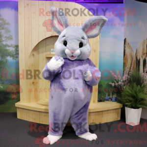 Lavendel Chinchilla maskot...