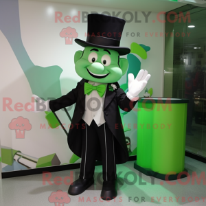 Green Magician mascot...