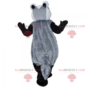 Forest animal maskot - Beaver med blå jersey - Redbrokoly.com