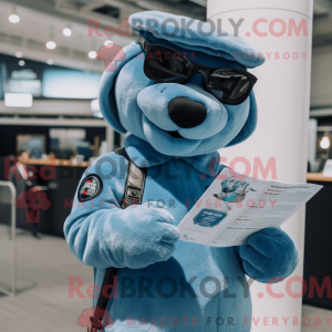 Figura de máscara Sky Blue...