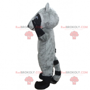 Forest animal mascot - Very smiling raccoon - Redbrokoly.com