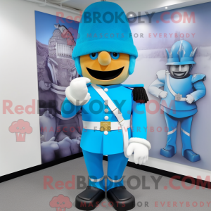 Cyan britisk Royal Guard...