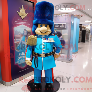 Cyan britisk Royal Guard...