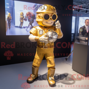 Personaggio mascotte in...