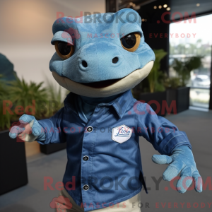Costume mascotte de lézard...