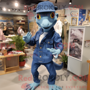 Costume mascotte de lézard...