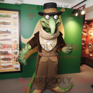 Slang mascotte kostuum...