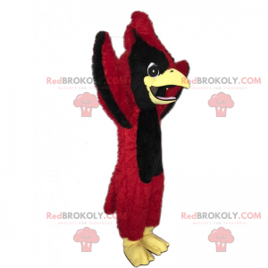 Maskot lesních zvířat - červené hrdlo - Redbrokoly.com