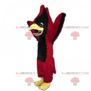 Mascotte bosdier - rode keel - Redbrokoly.com