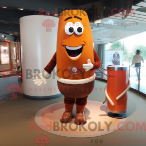 Rust Aglet mascottekostuum...