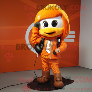 Oranje telefoon...