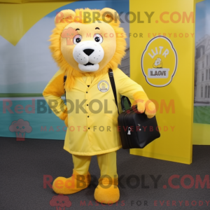 Costume de mascotte de Lion...