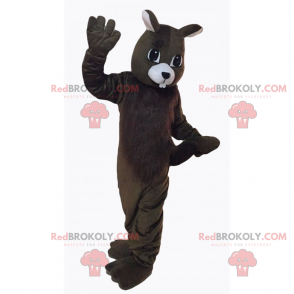 Bergtier Maskottchen - Eichhörnchen - Redbrokoly.com