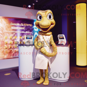 Máscara de cobra de ouro...