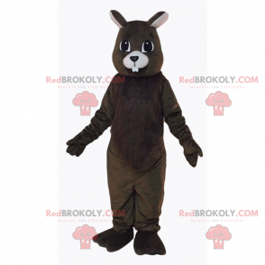 Mascotte van het bergdier - Eekhoorn - Redbrokoly.com