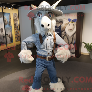 Mascotte de Chèvre Boer...