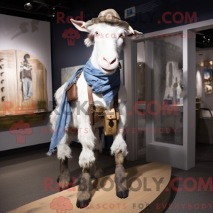Personaggio mascotte capra...