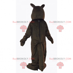 Mascotte van het bergdier - Eekhoorn - Redbrokoly.com