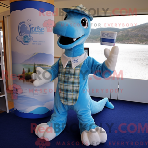 Sky Blue Loch Ness Monster...