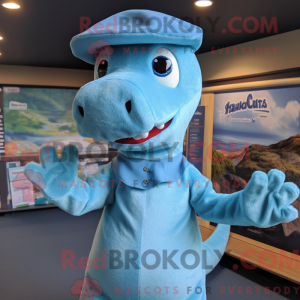 Postava maskota Sky Blue...