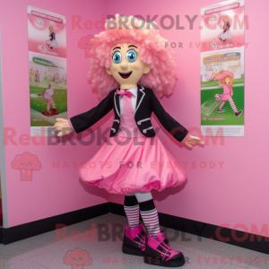 Rosa irske dansesko máscara...