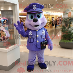 Lavender Police Officer...