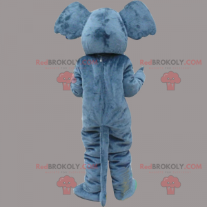 Mascota animal de la sabana - Elefanta con colmillos -