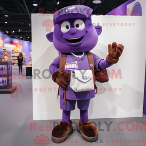 Maskottchenkostüm Purple...