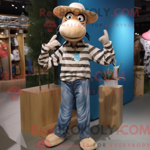 Figura de máscara de zebra...