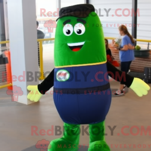 Navy Cucumber maskot...