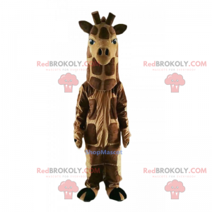 Mascote animal da savana - girafa - Redbrokoly.com