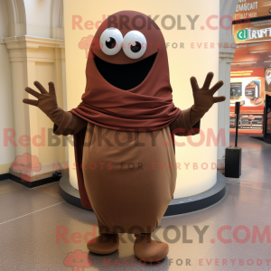 Brown Moussaka mascot...
