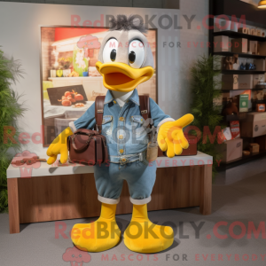 Figura de máscara de pato...