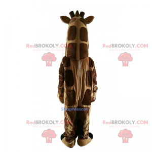 Mascotte animale della savana - Giraffa - Redbrokoly.com