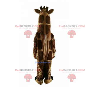 Mascote animal da savana - girafa - Redbrokoly.com