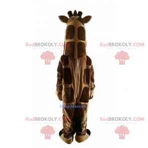 Savannah Tiermaskottchen - Giraffe - Redbrokoly.com