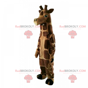 Mascotte savanne dier - giraf - Redbrokoly.com