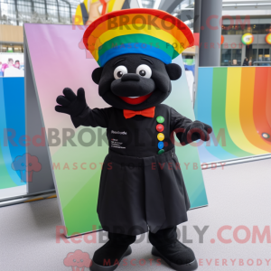 Postava maskota Black...