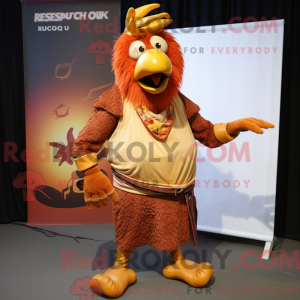 Máscara de frango Rust...