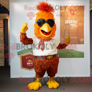 Máscara de frango Rust...