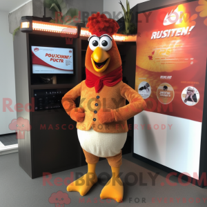 Máscara de frango Rust...