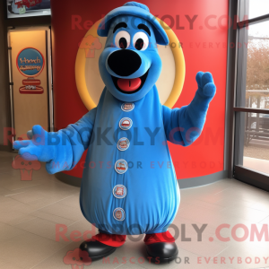 Disfraz de mascota Blue Hot...