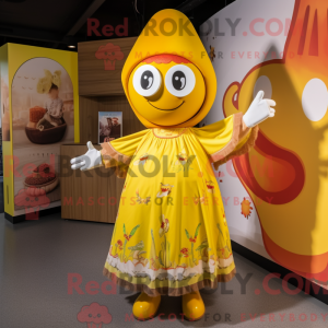 Yellow Shakshuka mascot...