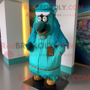 Turquoise Biryani mascot...