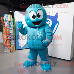 Kostýmová postava Cyan Soda...