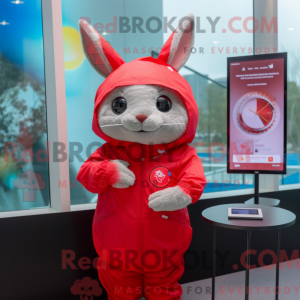 Red Chinchilla mascot...