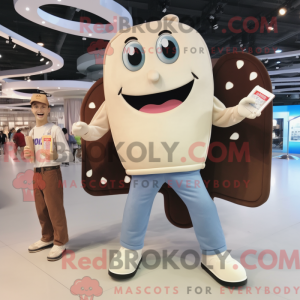 Cream Chocolate Bar mascot...