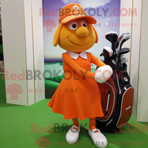 Maskottchenkostüm Orange...