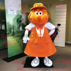Maskottchenkostüm Orange...