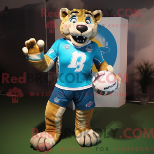 Cyan Smilodon...